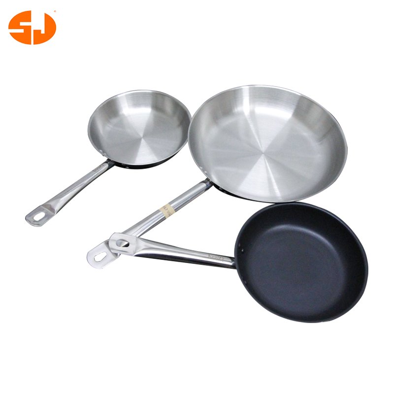 Stainless Steel Stock Pot Fly Pan