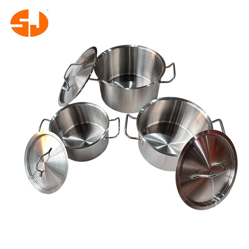 Stainless Steel Stock Pot Fly Pan